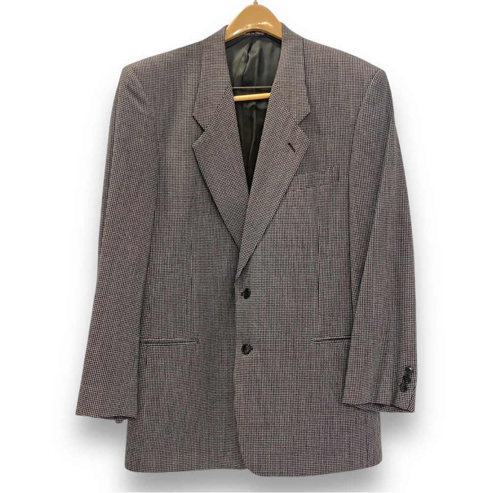 Giorgio Armani Mani Blazer Jacket Sport Coat 42L Made in Italy Wool Silk Blend